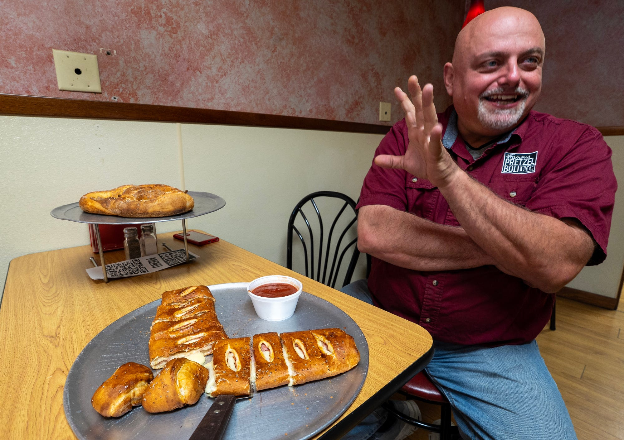 York pizza maker’s obsession leads to the invention of the pretzel boli